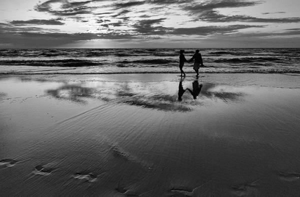 Koppeltje aan zee
